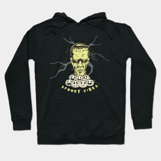 Spooky Vibes Frankenstein Halloween Hoodie